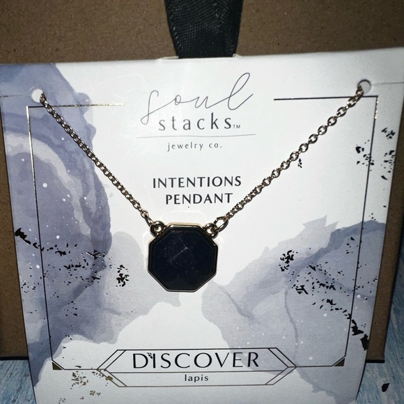 NEW- Soul Stacks Intentions Pendant in Gold and Black Onyx.
ASK if this is avail - Picture 7 of 8